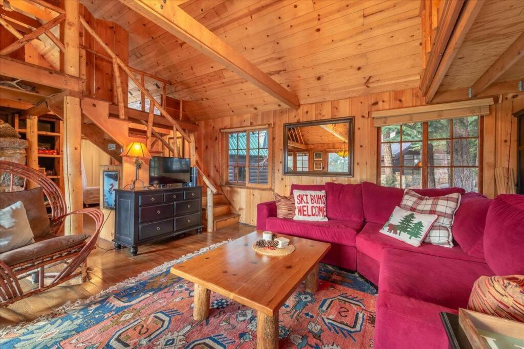 Coziest Cabin In Tahoe W Stone Fireplace Comfy Beds Close To Slopes & Lake Carnelian Bay Екстер'єр фото